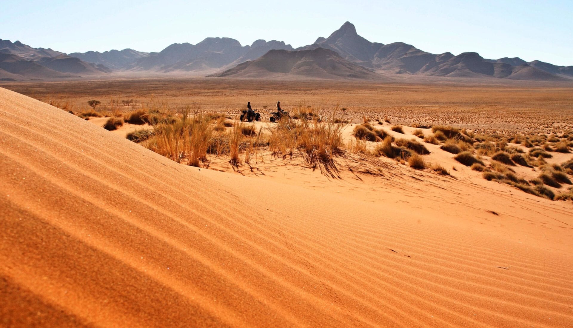 The red dunes of Sossusvlei, something that Namibia is known for. 