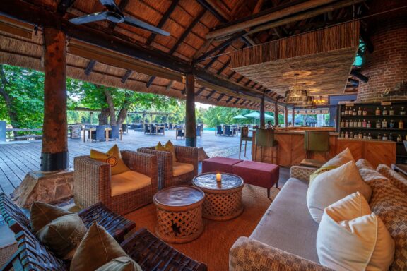 Lounge Area | Photo credit: Mfuwe Lodge