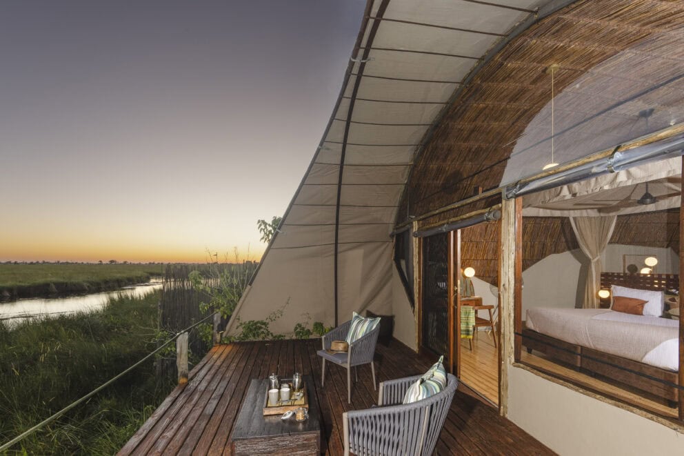 Sunset view from balcony | Photo credit: Okuti