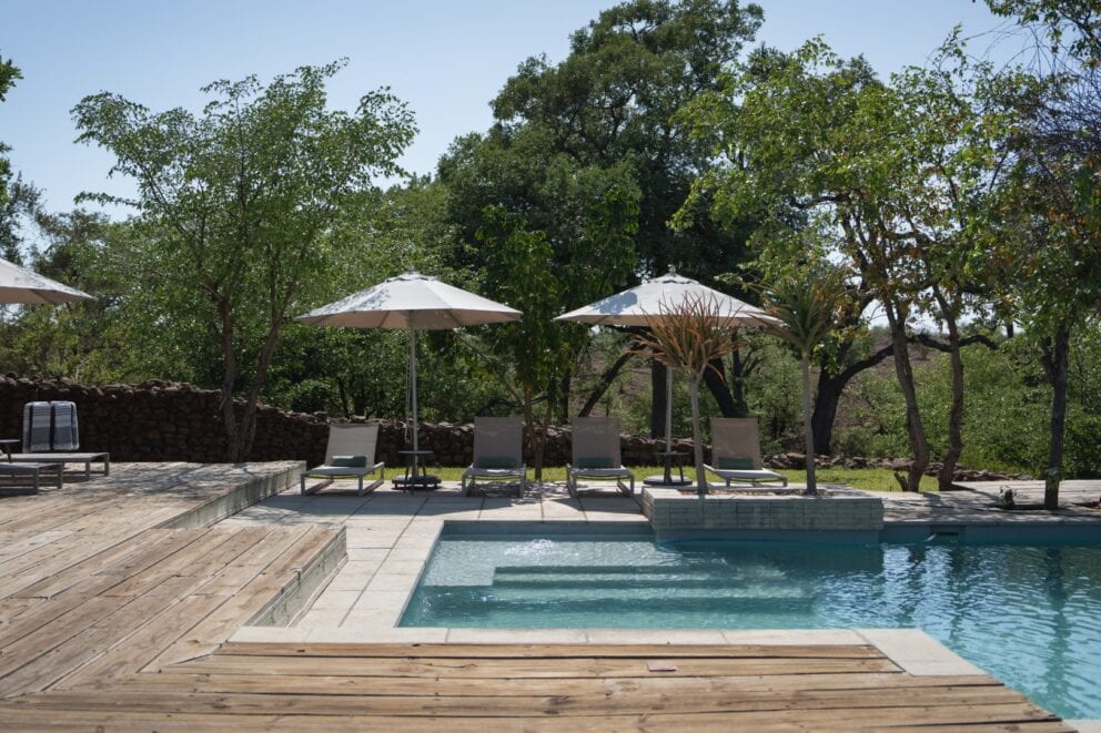Pool area | Photo credit: Mashatu Lodge