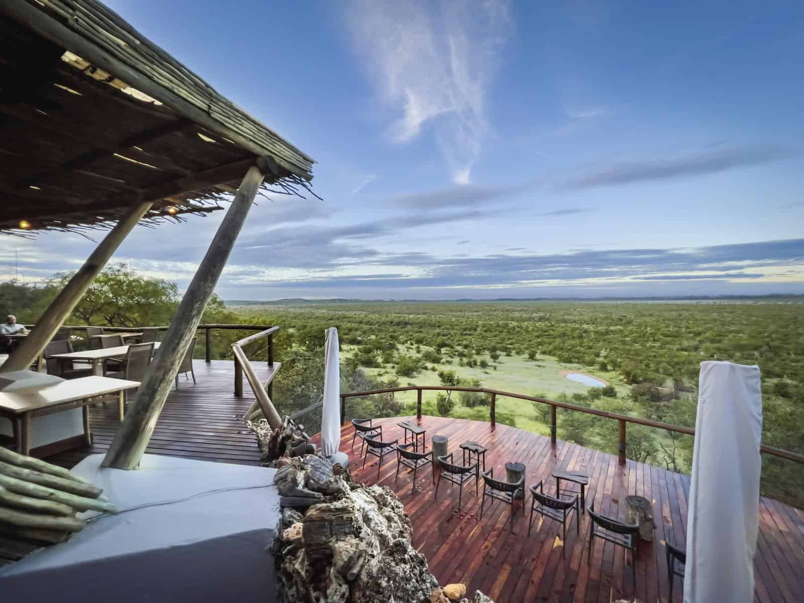 Deck at Ongava Lodge, Namibia