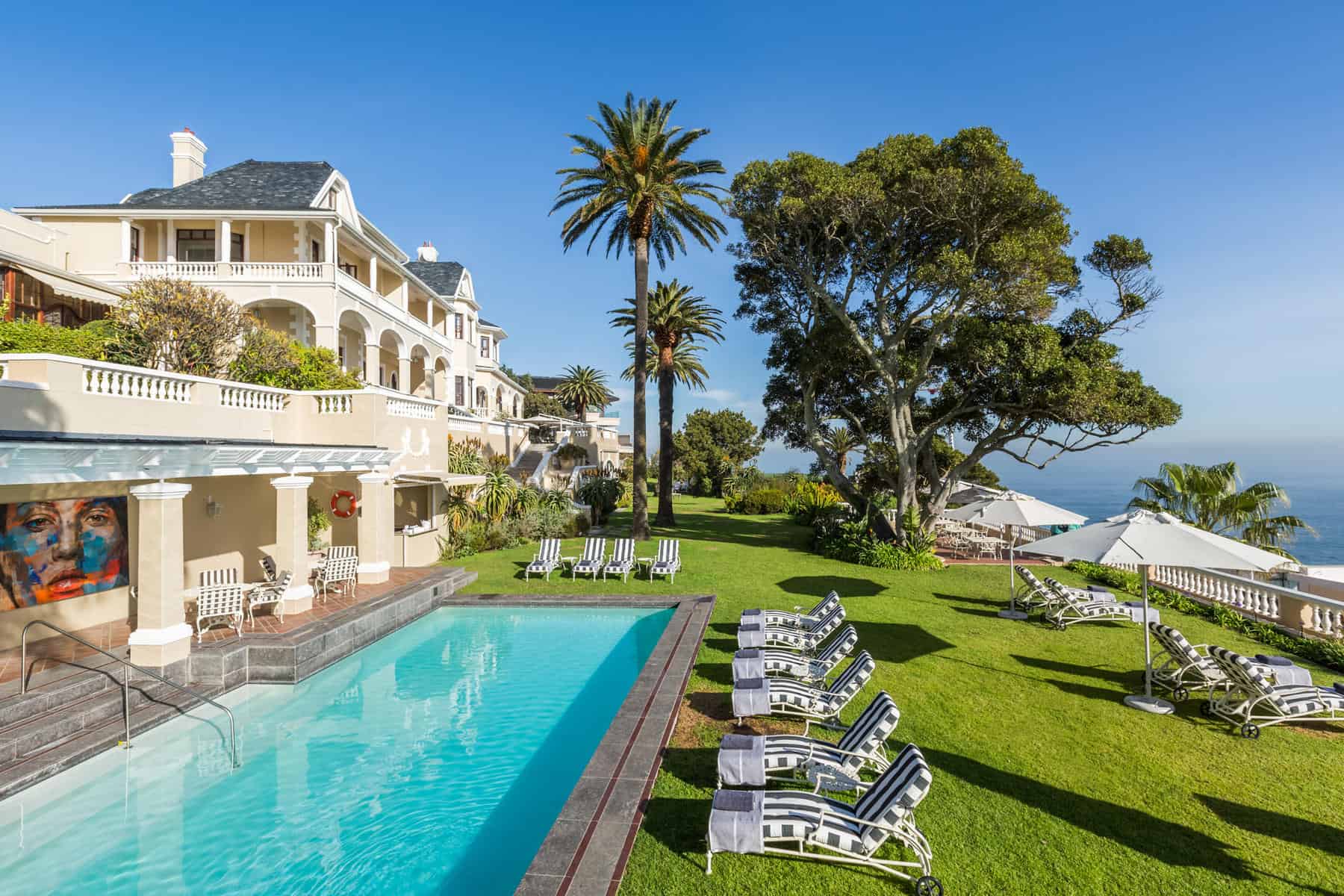 Ellerman House Pool and Views