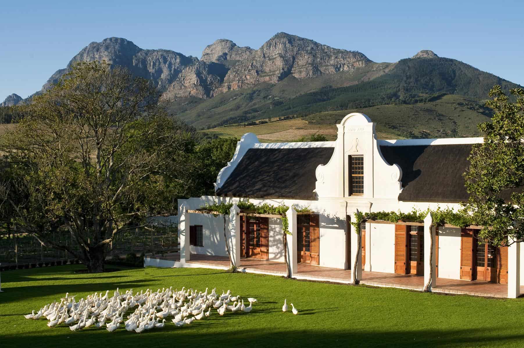 Oude Werf Hotel in Stellenbosch South Africa
