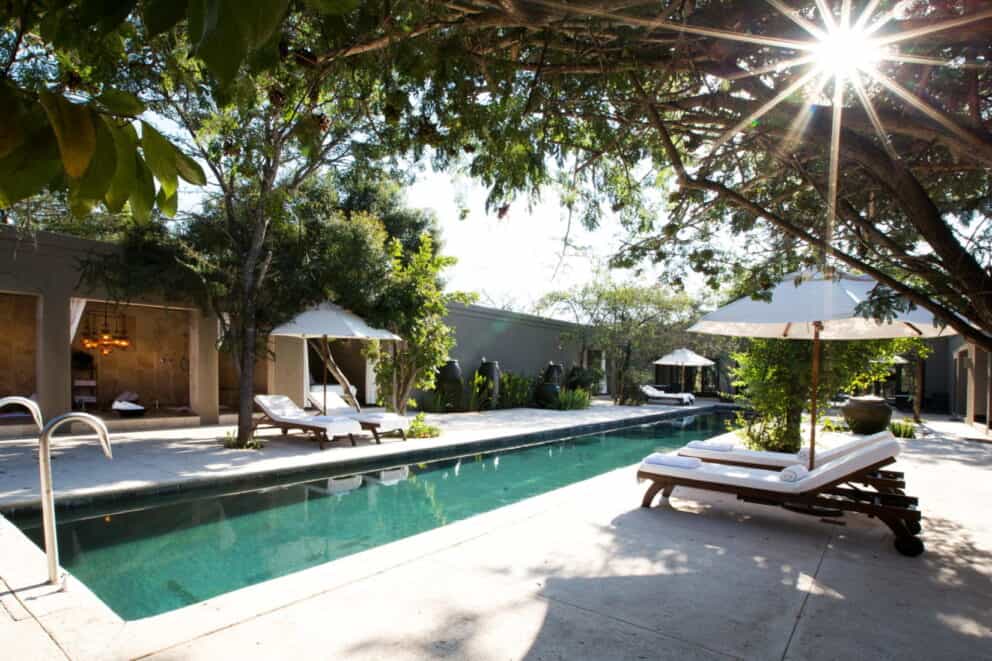 View of Pool and Outside Area of Lodge | Photo credit: Royal Malewane
