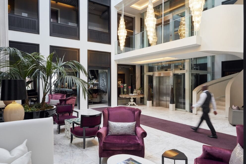Lobby seating | Photo credit: Queen Victoria Hotel