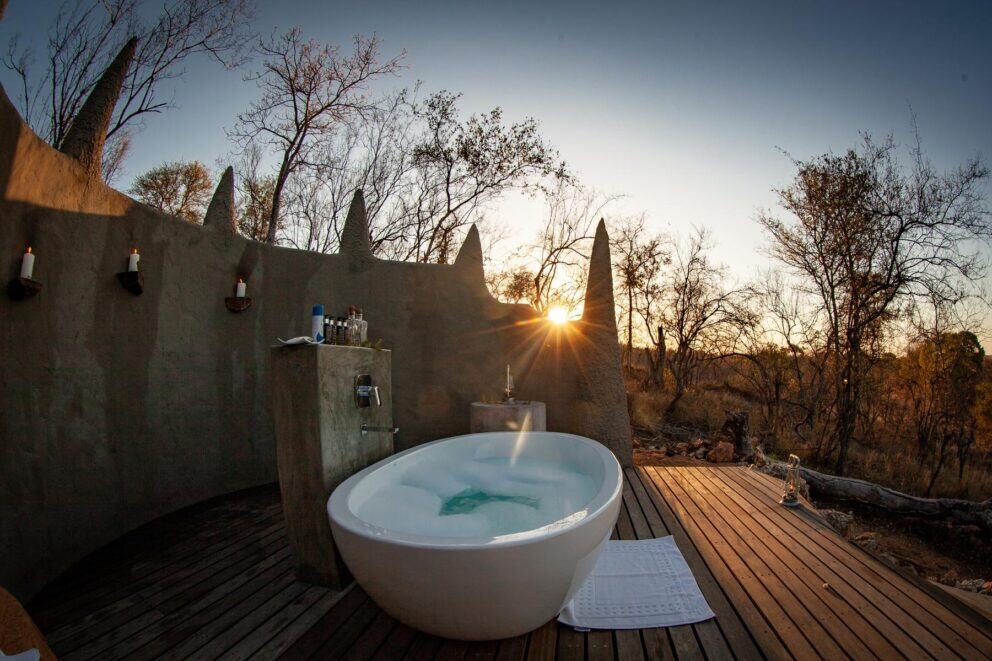 Star Bath at Garonga Safari Camp on a Kruger Safari