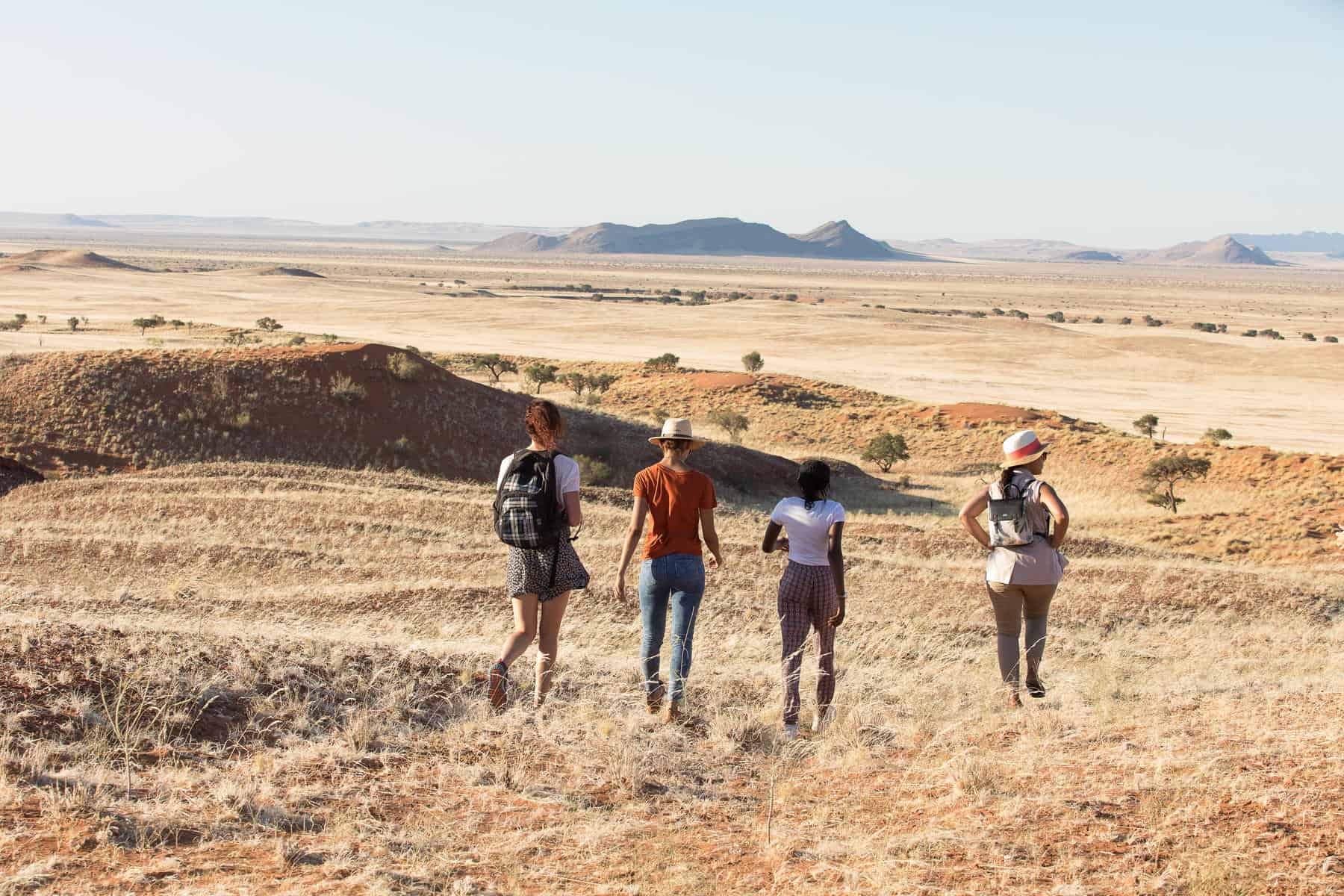 Walking safari in the Namib Desert | Photo credits: Namib Desert Lodge Gondwana Collection Namibia