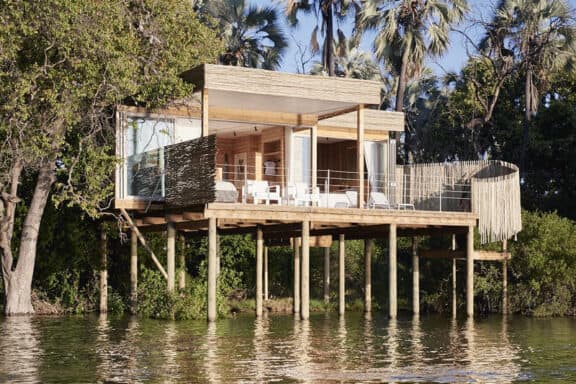 Island Treehouse Suite | Photo Credits - Victoria Falls River Lodge
