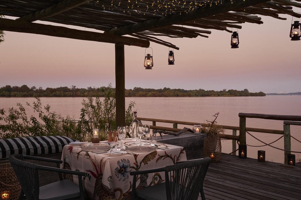 Victoria Falls River Lodge Dining With River View | Photo Credits - Victoria Falls River Lodge