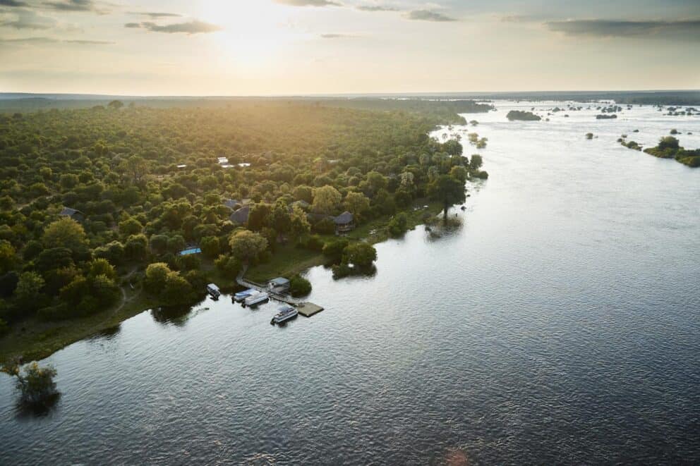 Victoria Falls River Lodge View | Photo Credits - Victoria Falls River Lodge