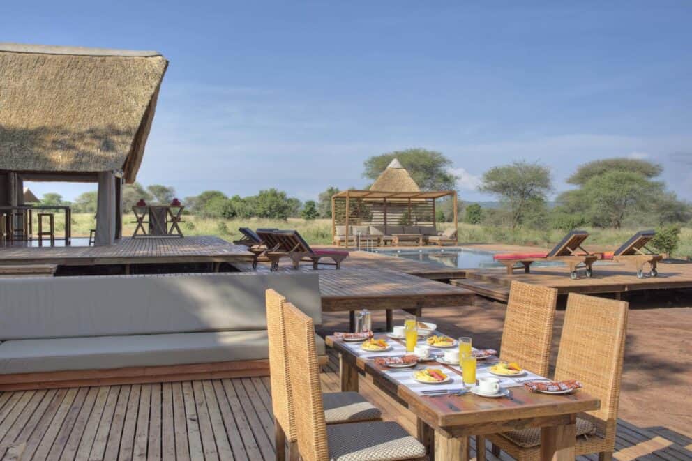 Main mess Area | Photo Credits - Tarangire Ndovu Tented Lodge