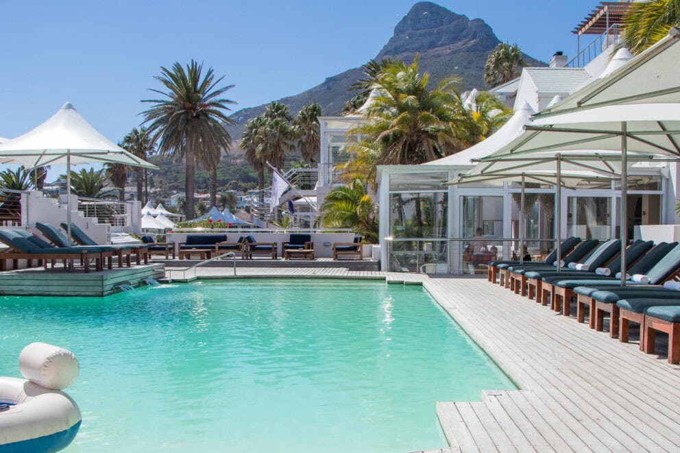 The Bay Hotel Main Pool area