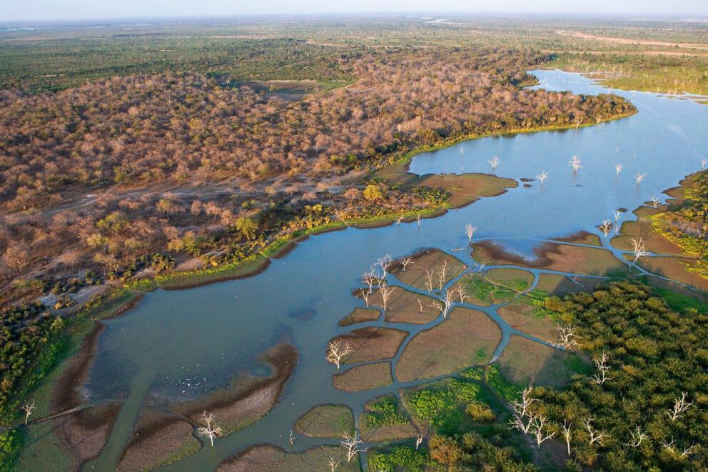 Okavango Delta in Botswana.