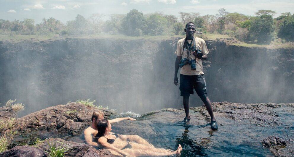 Devils pool in Zambia