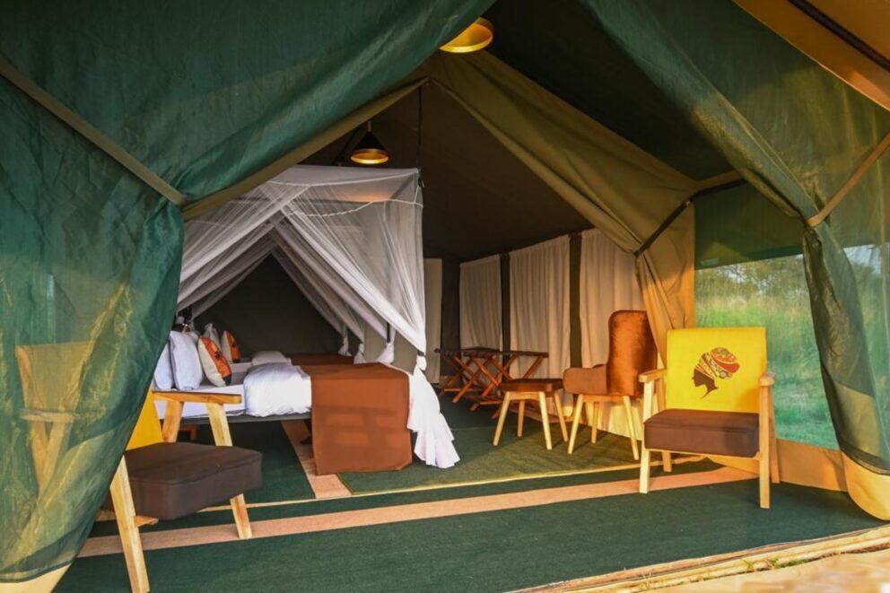 Guest Tent Facilities | Photo Credits - Nasikia Mobile Migration Camp