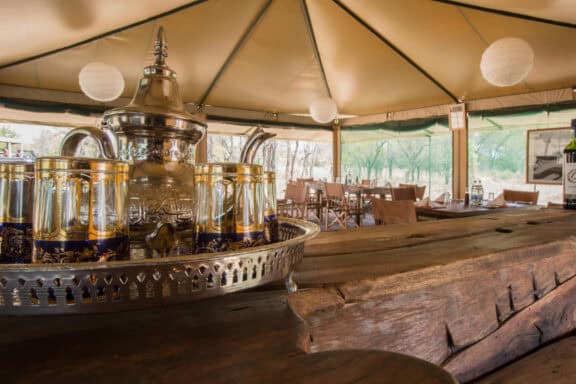 Dining Tent Facilities | Photo Credits - Nasikia Mobile Migration Camp