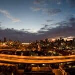 City of Johannesburg Aerial View