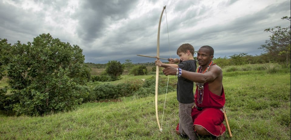 Olonana camp masai mara kenya safari kids activities