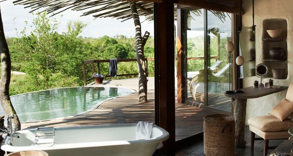 luxury kruger safari singita boulder's lodge suite