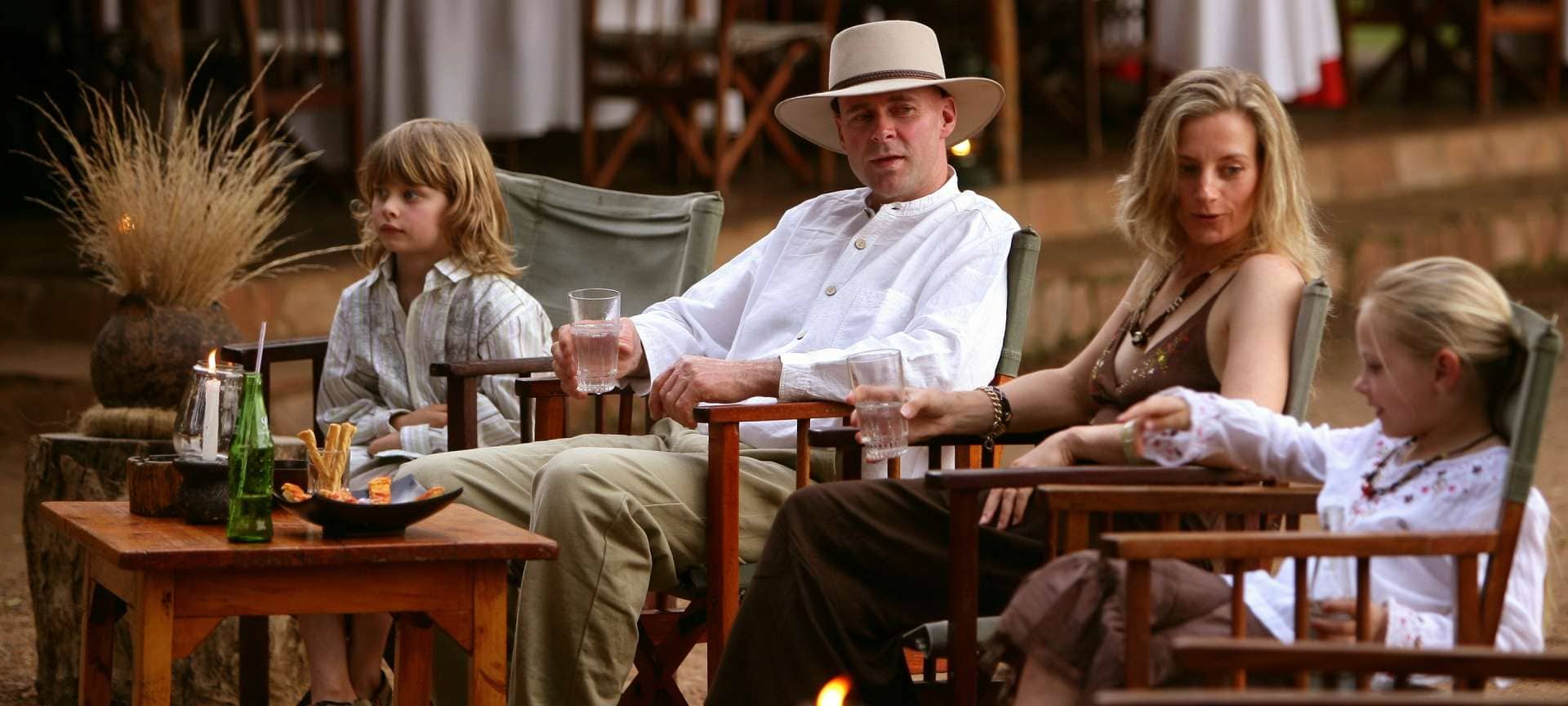 Traveller's wearing suitable safari clothing, an essential on your Kenya safari packing list