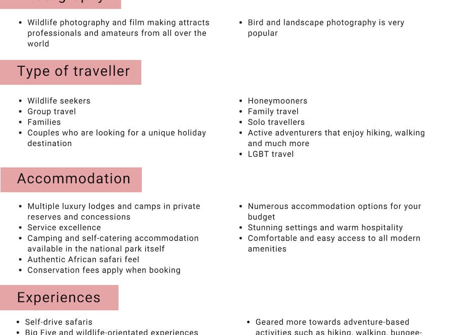 WATCH: South Africa’s Garden Route vs Kruger National Park