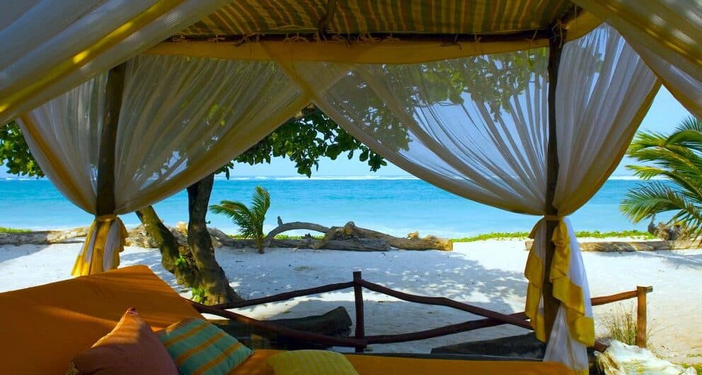 afrochic diani beach honeymoon in kenya