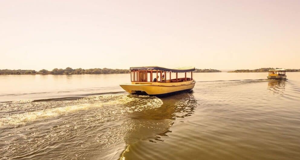 Ra ikane sunset cruise zimbabwe safari