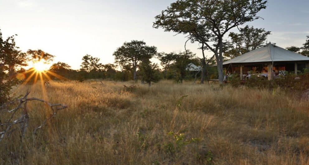 Camp Kuzuma in Botswana | Photo credits: Camp Kuzuma