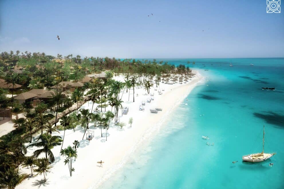One of the islands in the Zanzibar Archipelago, perfect for a beach holiday