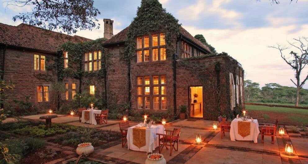 giraffe manor accommodation in nairobi kenya safari exterior