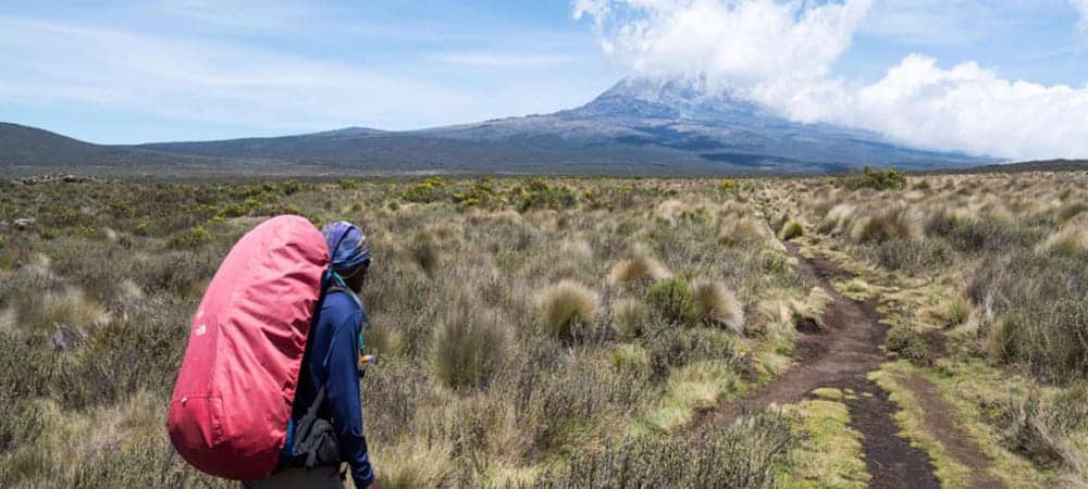 Hiking the Machame route on Mount Kilimanjaro 