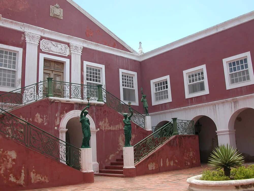 Inner court of the Palácio de São Paulo, Museum of the Island of Mozambique