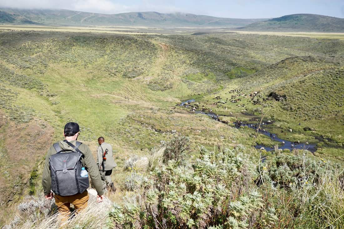 travel buckhead hike ngorongoro crater tanzania safari