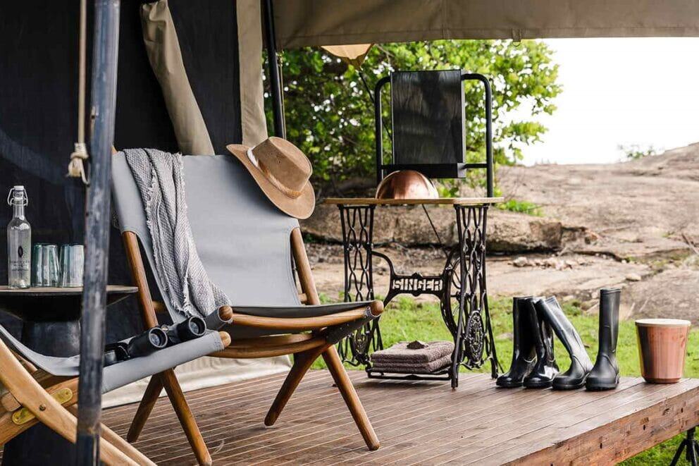 Serengeti camp tents