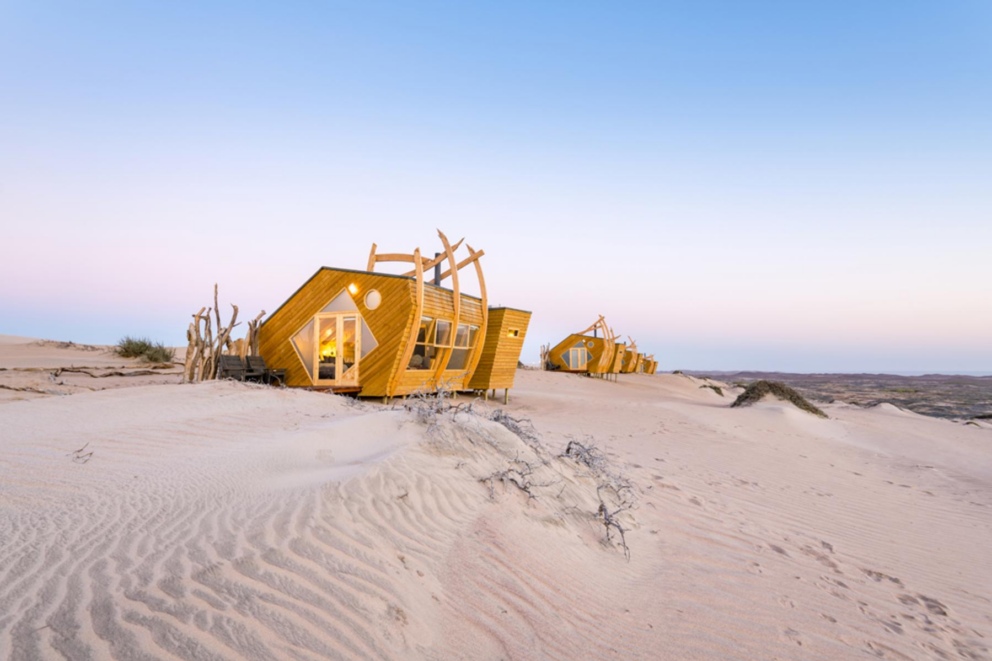 Rooms at Shipwreck Lodge, Namibia | Photo credit: Shipwreck Lodge