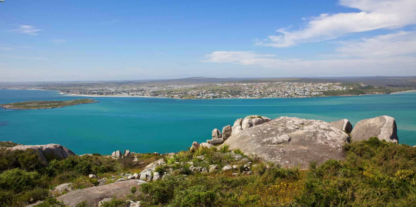 An arial view of Langebaan