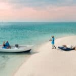 Island picnic on Benguerra Island