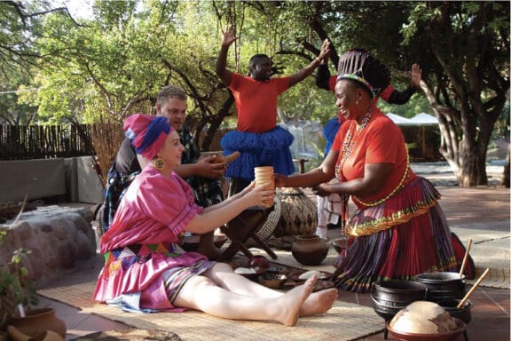 traditional_evening_ at Karongwe