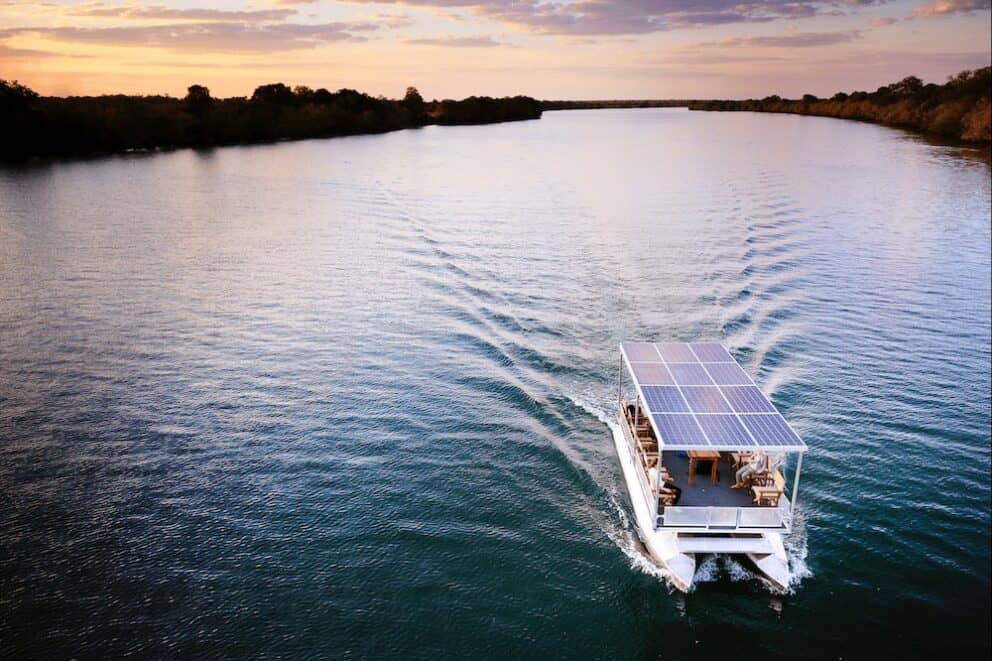 Ila Safari Lodge boat