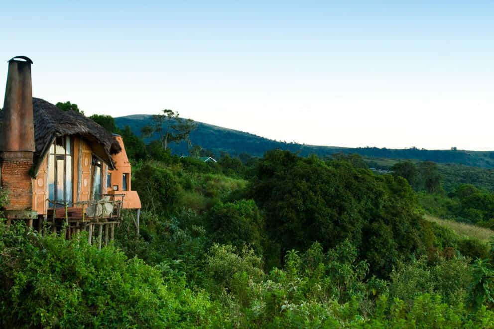 Luxury lodge on the Ngorongoro Crater | Photo credits: Ngorongoro Crater Lodge