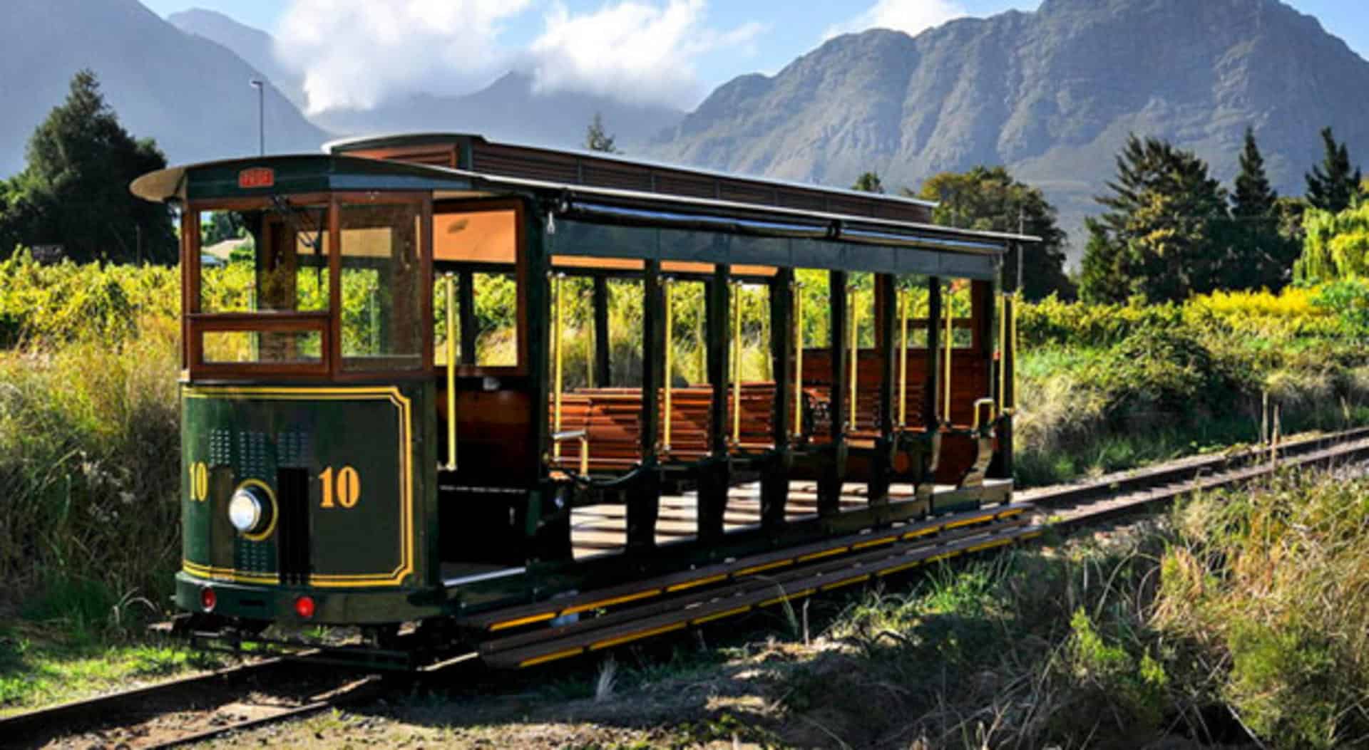 Franschhoek Wine Tram near Stellenbosch South Africa