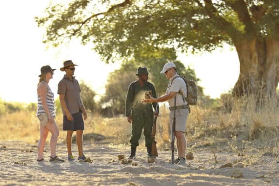 Walking safari at Jabali Ridge. Tanzania safari packing list
