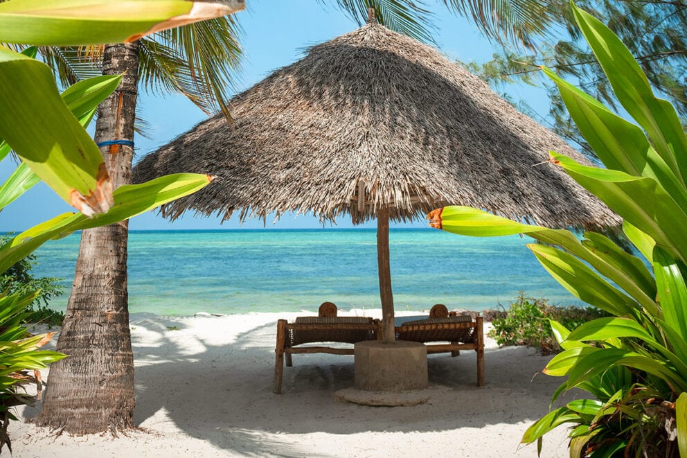 Relaxing day underneath shade in Zanzibar | Photo credit: Xanadu Villas