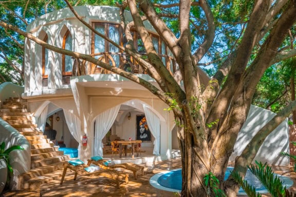 Exterior view of Xanadu Villas & Retreat in Zanzibar | Photo credit: Xanadu Villas & Retreat