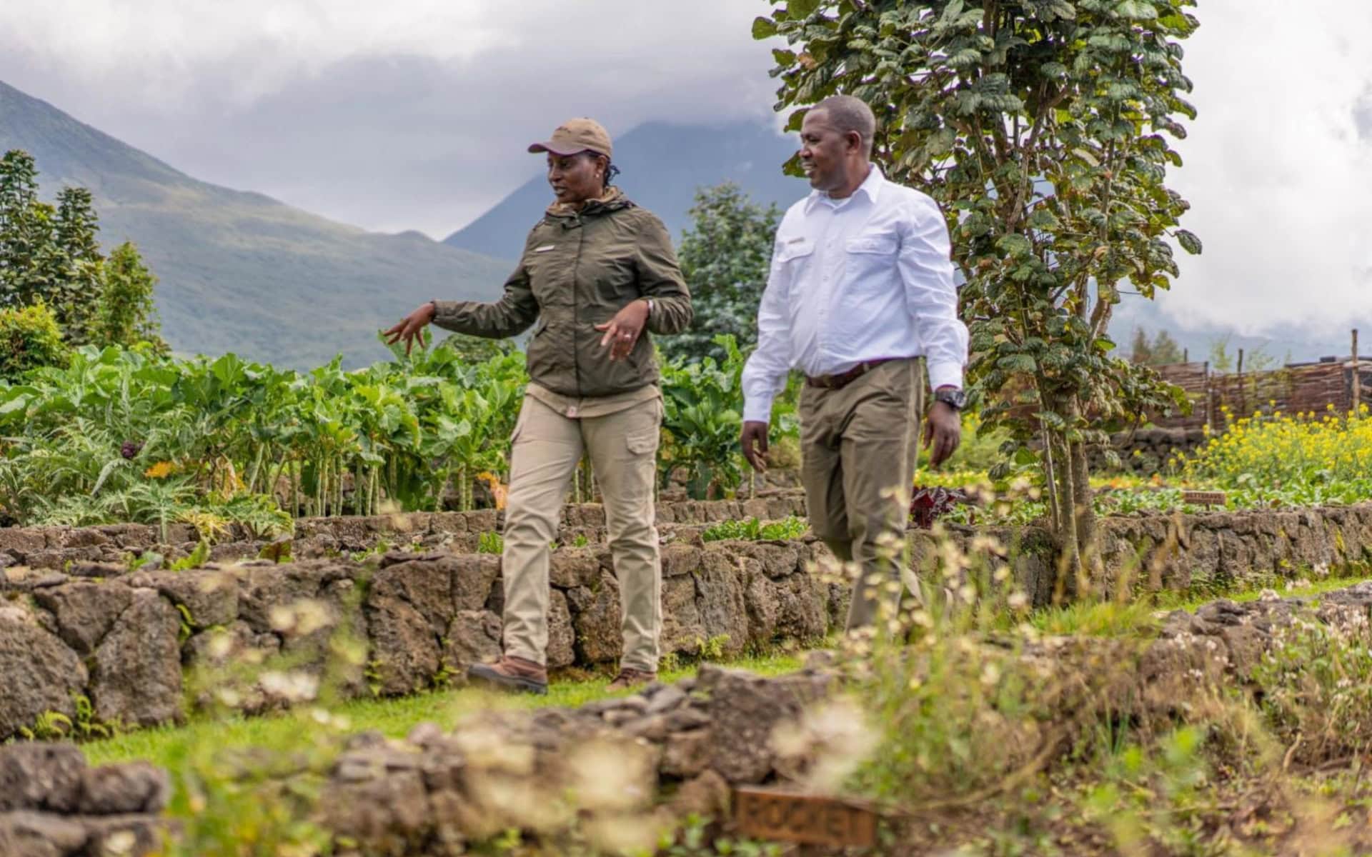 Garden Walk - Photo Credits - Singita Kwitonda Lodge