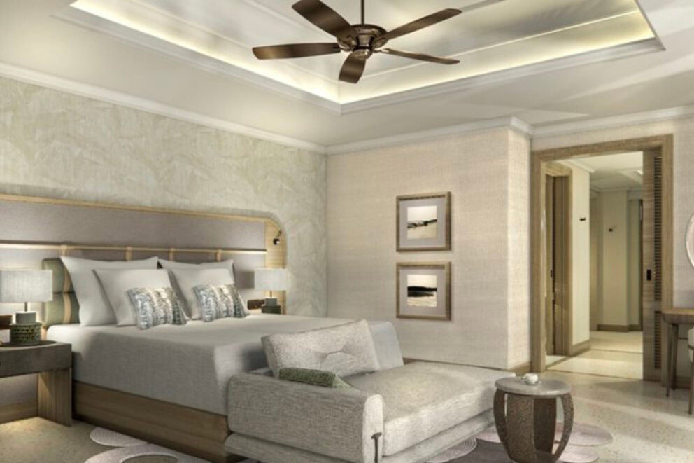 Luxury suite interior at Maradiva Villas, Mauritius | Photo credit: Maradiva Villas