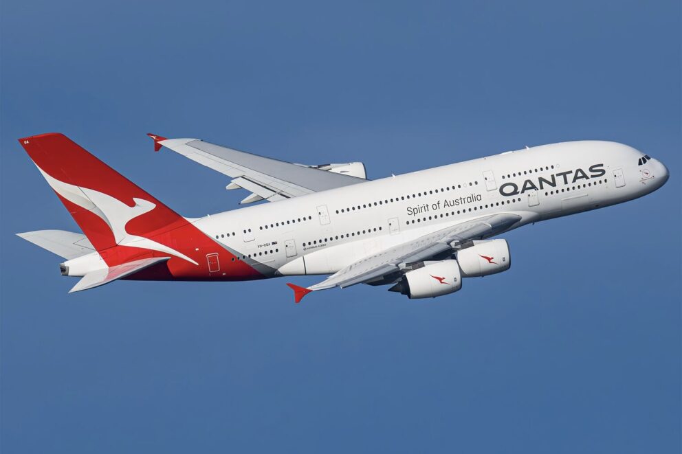 Qantas A380 Plane