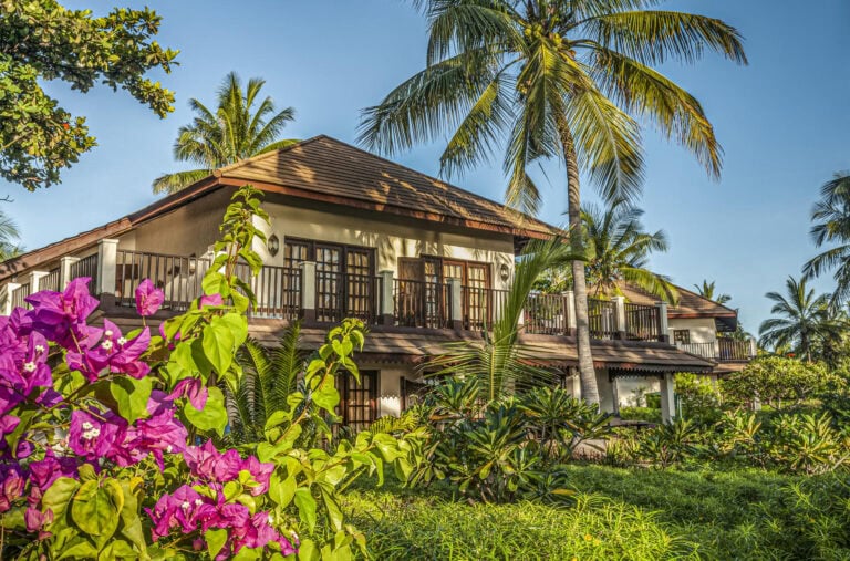 Exterior view of the Breezes Beach Club and Spa, Zanzibar