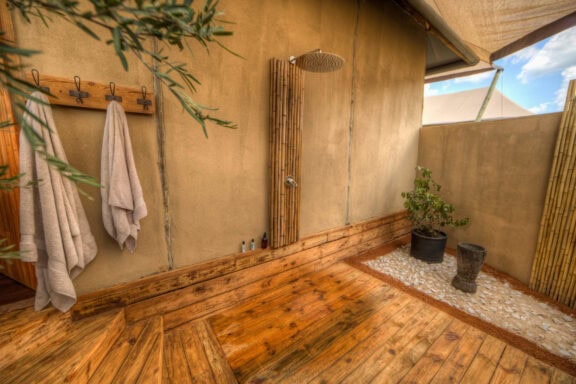 Shower | Photo credit: Nokanyana