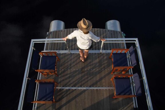 Top deck view of barge | Photo credit: Mopiri